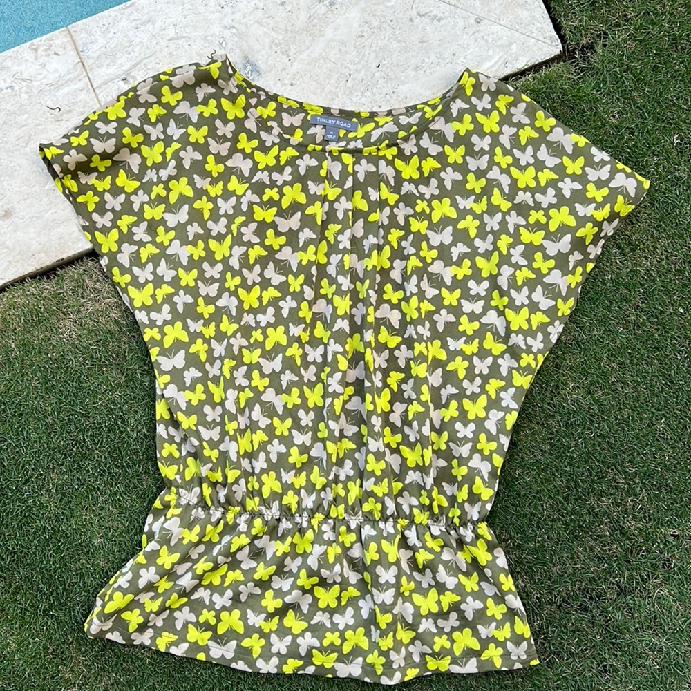 Tinley Road butterfly shirt